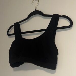 PINK Victoria's Secret Black Sports Bra